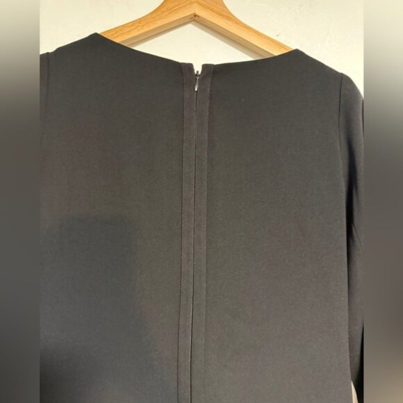 Vince Black 3/4 Sleeve Shift Dress Women’s Size 4 - Picture 11 of 11